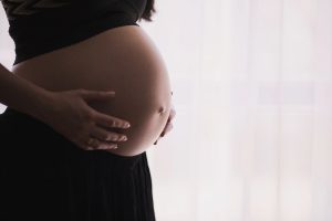 Pregnant woman’s stomach Pregnant woman’s stomach