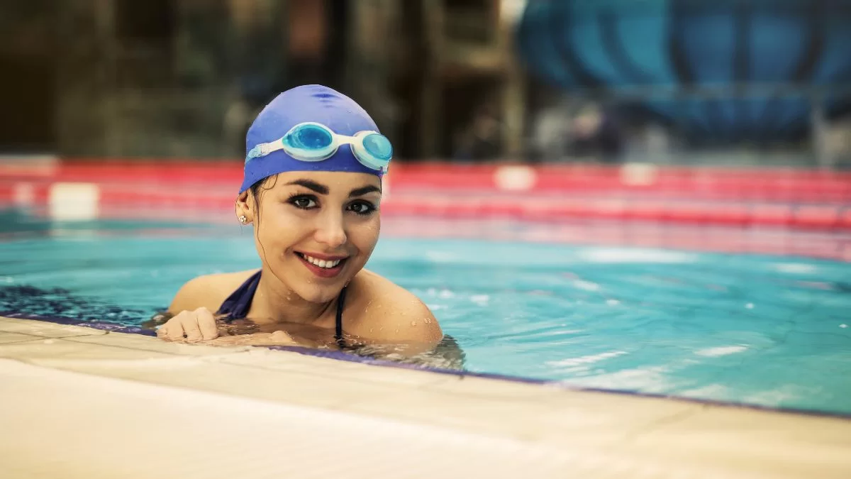 Women In A Swimming Pool